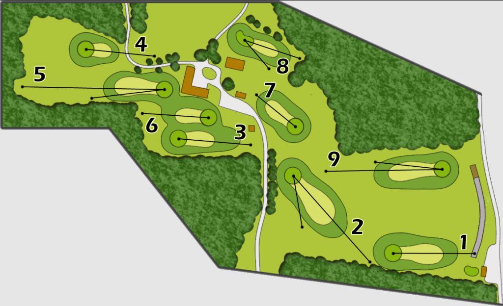 Vola Golf 3. kuva – Golfpiste Kenttäopas – Suomi